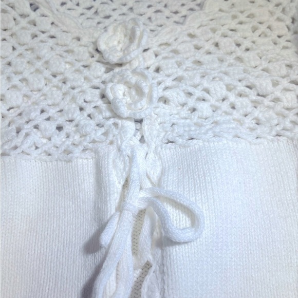 PLEASE Mum white cardigan. Size 18 months. - Picture 4 of 5